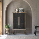 Armoire 2 portes en bois recycl� massif
