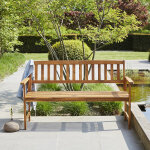 Banc de jardin en acacia massif