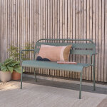Banc de jardin en aluminium 2 places