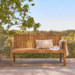 Banc de jardin en teck massif 160 cm Banc de jardin en teck massif 160 cm