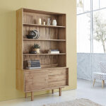Biblioth�que en bois massif