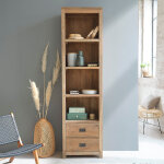 Biblioth�que en teck recycl� massif