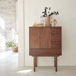 Commode en bois de mindi massif 90 cm