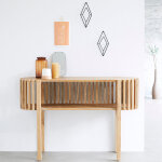 Console en teck massif 120 cm