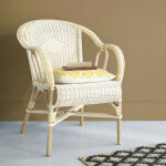 Fauteuil en rotin naturel