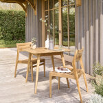 Salon de jardin en teck massif 2 / 4 places