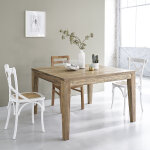Table en bois de teck recycl� 10 pers.