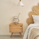 Table de chevet en bois massif