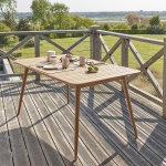 Table de jardin en teck massif 4 / 6 places