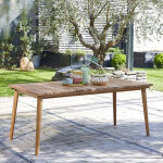 Table de jardin en teck massif 6 / 8 places Table de jardin en teck massif 6 / 8 places