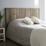 T�te de lit en bois recycl� massif 160 cm