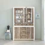 Vaisselier en bois recycl� massif