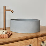 Vasque en b�ton gris 37 cm
