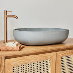 Vasque en b�ton naturel 50 cm