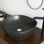 Vasque en c�ramique noire 41 cm