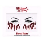 Bijoux de visage larmes de sang - fright fest glitter me up glitter me up
