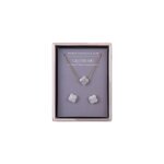Parure bijoux calcedoine stella