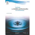 Archives des maladies professionnelles et de l'environnement