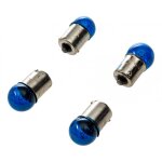 4 ampoules ba15s clignotants 12v 10w - bleu 4 ampoules ba15s clignotants 12v 10w - bleu