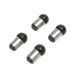 4 ampoules tun'r bay15d feu arri�re ou feu de stop 12v 18 / 5w rouge