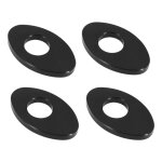 4 caches orifice de clignotant noir taac mv agusta