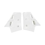 �copes de radiateur blanches type origine pour mbk 51 magnum xr / pas