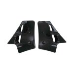 �copes de radiateur noires type origine pour mbk 51 / magnum xr / pas