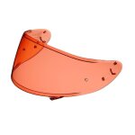 �cran shoei cwr - 1 pour casque x - spirit 3 / nxr / ryd orange haute d�fini