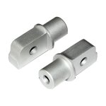 Adaptateur de repose - pieds brazoline pilote et passager aprilia rs 125