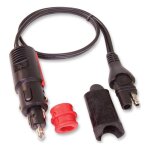 Adaptateur tecmate allume - cigare auto / din moto vers sae