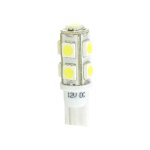 Ampoules � 9 led blanc w5w t10 12v 2. 16w