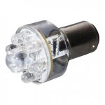 Ampoule bay15d arrire 7 leds tournant multicolore 12v p21 / 5w