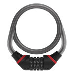 Antivol � c�ble zefal k - traz c8 � code �12mm x 1, 85m noir