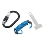Antivol casque � code rangers avec c�ble 1, 20 m