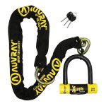 Antivol cha�ne auvray xtrem 1. 20m �13. 5mm avec u xtrem medium sra