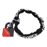 Antivol chaine lock force lasso 1, 2m avec mini u et alarme sra