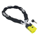Antivol cha�ne urban 1, 2mx10mm avec cadenas noir / jaune