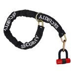 Antivol mini u rk72 et chaîne lasso radikal à 10 mm Antivol mini u rk72 et chaîne lasso radikal à 10 mm