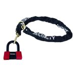 Antivol mini u rk75 et chaîne lasso radikal à 10 mm sra Antivol mini u rk75 et chaîne lasso radikal à 10 mm sra