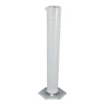 �prouvette doseur gradu� en plastique transparent pressol 250ml