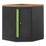 Armoire d'angle jbm 16492 avec plan de travail