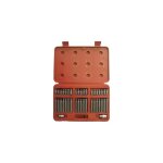 Assortiment torx 6 et 12 pans, btr de 42 embouts courts et longs