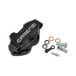 �trier de frein avant radial noir carenzi 4 pistons