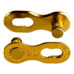 Attache rapide v�lo kmc cha�ne 9v ti - n r or (x2)