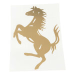 Autocollant cheval or grand mod�le