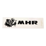Autocollant mhr 16, 6 cm - blanc
