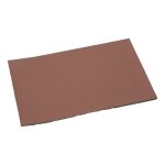 Autocollant r�paration de selle daytona 110x170mm marron mat