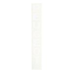 Autocollant stickers ��peugeot�� blanc 218x35