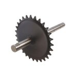 Axe de p�dalier adaptable pour mbk 51 � p�dale