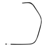 Baguette de tablier avant droit noir brillant 1b006680 pour piaggio 12